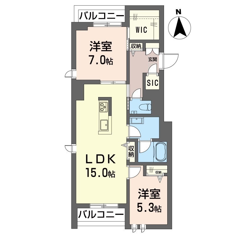 ルナ　アンクレ 203号-14