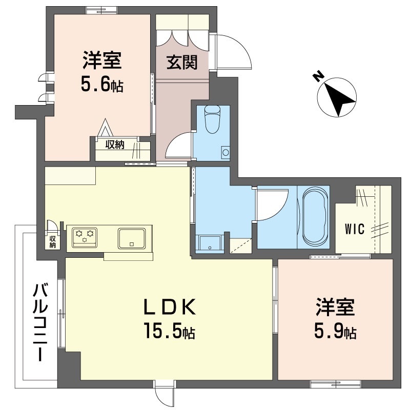 ル　ヴォワール 201号-15
