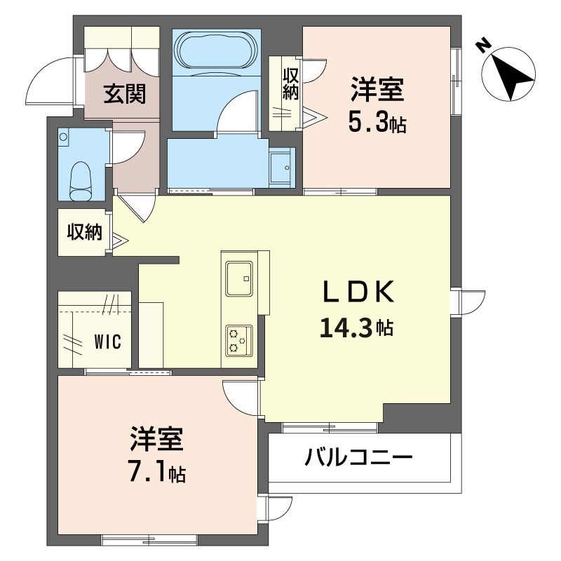 ル　ヴォワール 202号-15