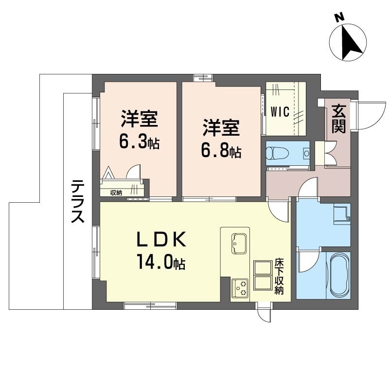 ソレイユ　ルヴァン 101号-14