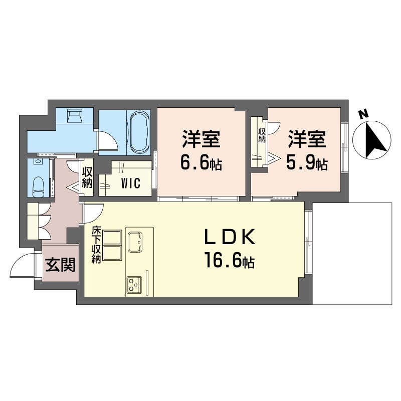ソレイユ　ルヴァン 105号-14
