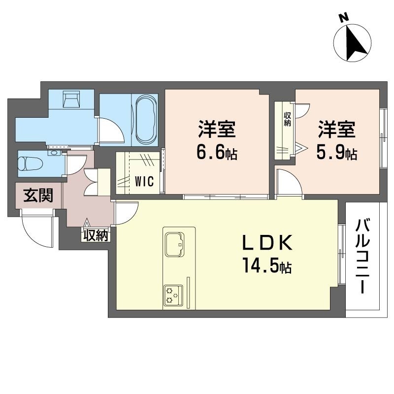 ソレイユ　ルヴァン 206号-14