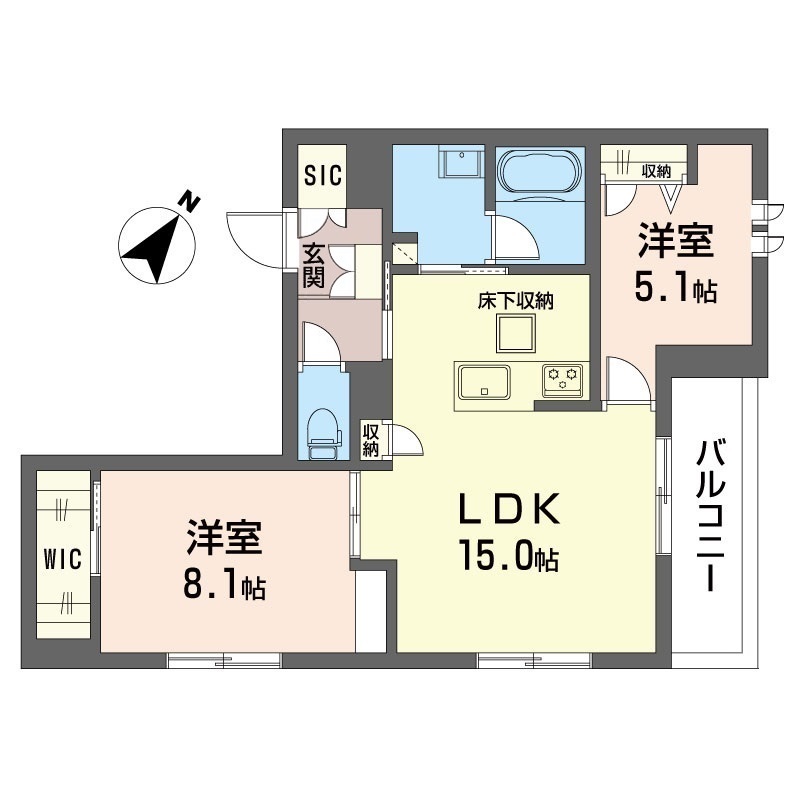 ルアナあざみ野101-2