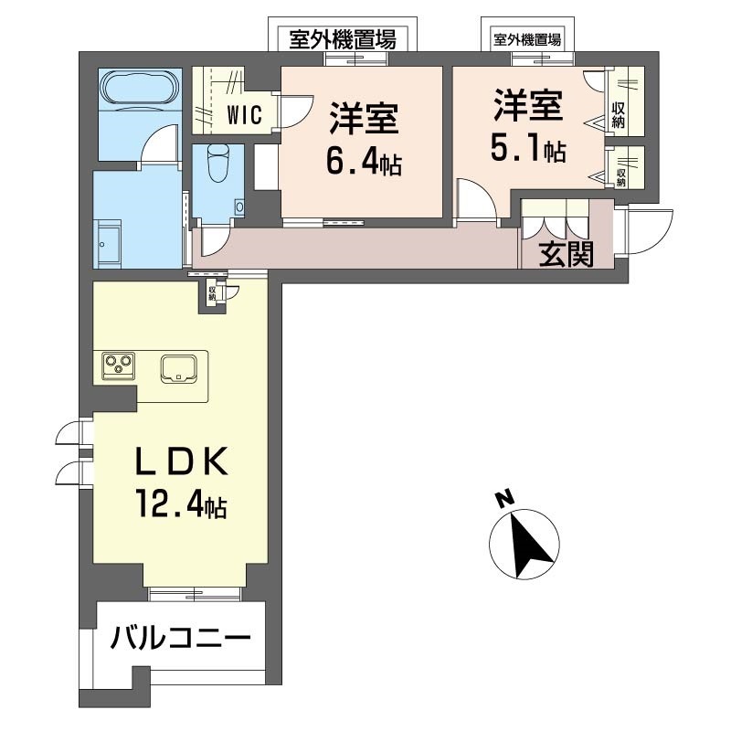 グランパティオ梶ヶ谷 401号-15