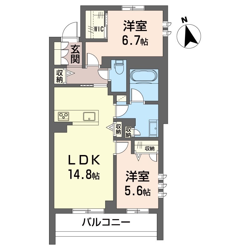 フォレ　フルーリー 201号-15