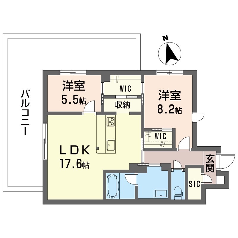 フォレ　フルーリー305-2