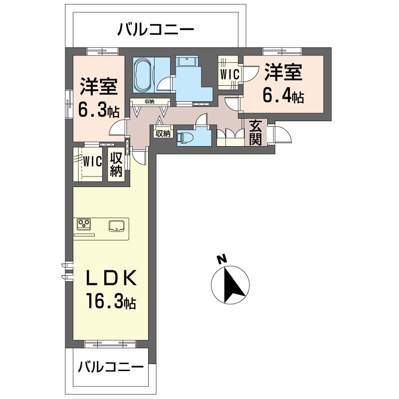 フォレ　フルーリー 403号-15