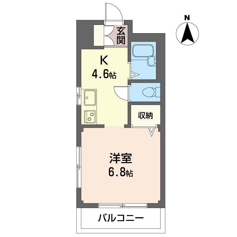 グレイッシュブラウン内藤 101号-4