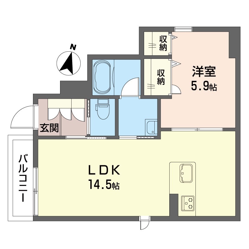 メゾンソレイユ 101号-8