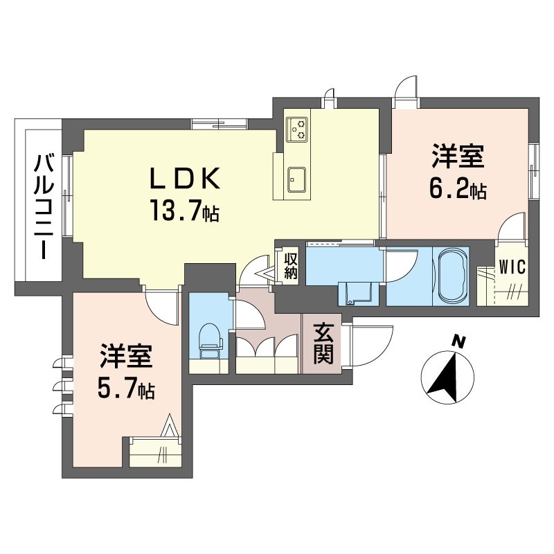 シャーメゾン神地 201号-13