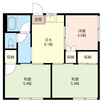 四季美グリーンハイツ　Ｂ101-2