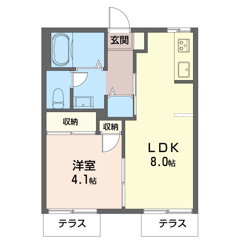 フォーブルセゾン　Ａ 102号-16