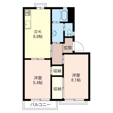 ビューメゾン栗平 202号-4