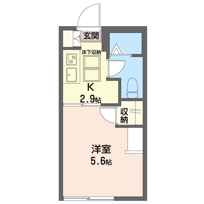 ドミール山下 101号-6