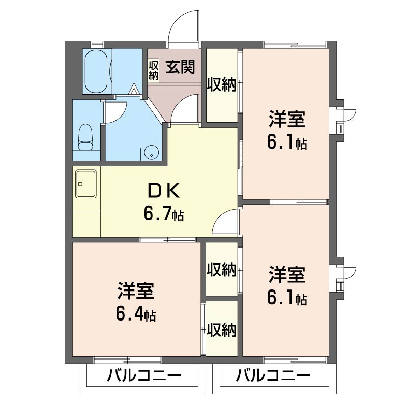 イーストキャッスル 201号-16