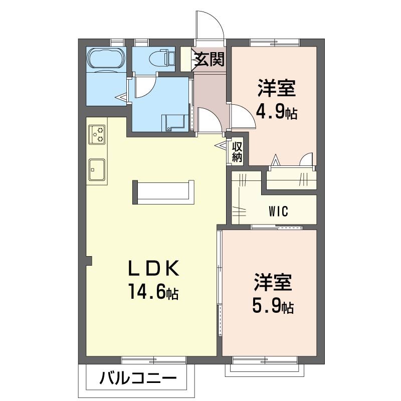 グリーンコート　Ａ202-2