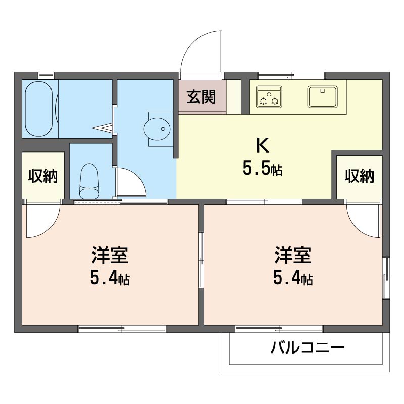 グリーンテラス 201号-2