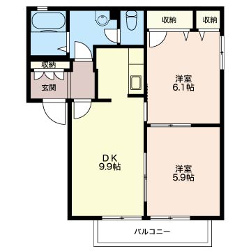 カーサ飯島 102号-12