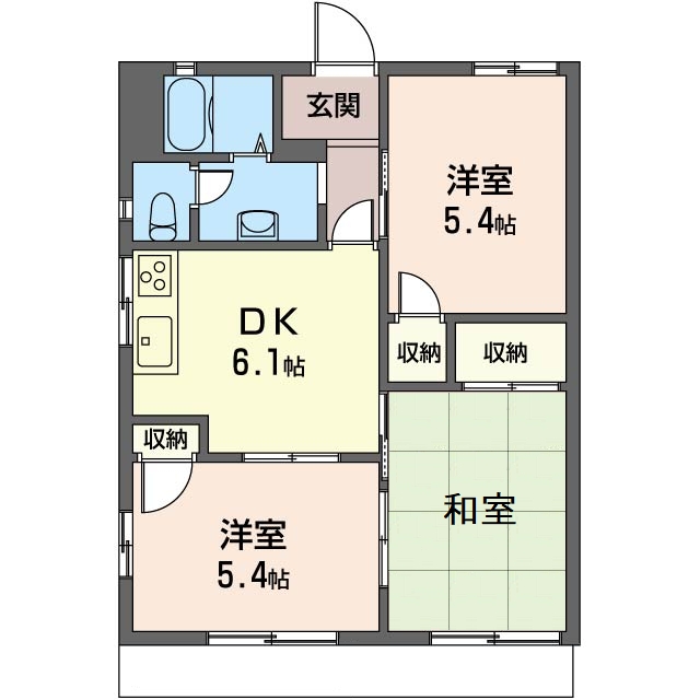 サンステージあきやま　Ｂ103-2