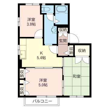 エトワールハイム　Ｂ 102号-13