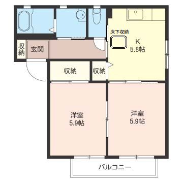 ハイツセイワ 102号-13