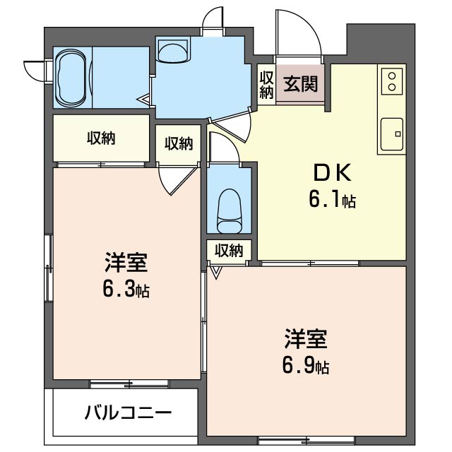 メゾンベール・K 202号-13