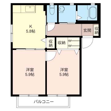 パティオ東林間Ａ201-2