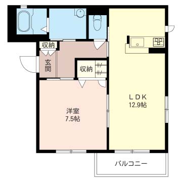 リバーサイドフレアⅡ202-2