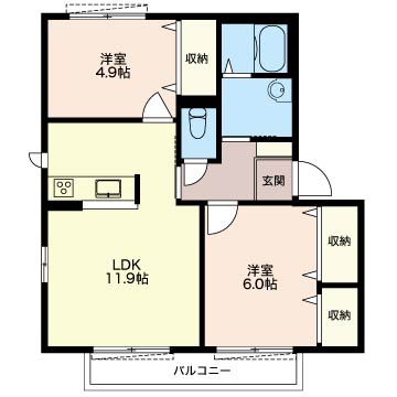 アルブル２番館101-2