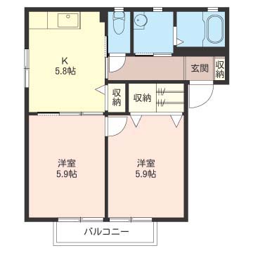 アイリス東橋本 201号-14