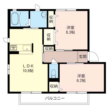 クレール鷺沼Ａ101-2