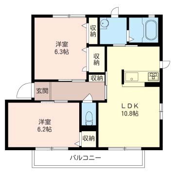 クレール鷺沼A 102号-3