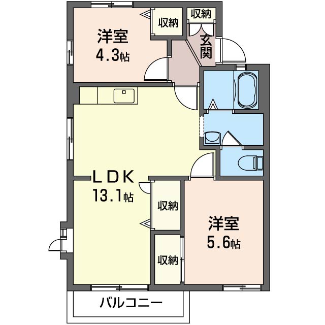 アネックスタチバナⅠ 203号-13