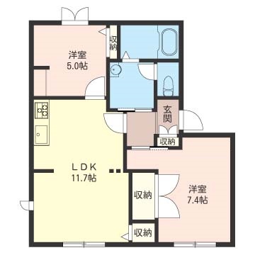 ヤマイチハイツ壱番館103-2