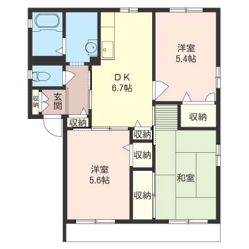メゾンドールひばりⅠ101-2