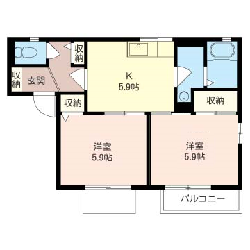 レジデンス光ヶ丘Ｃ202-2