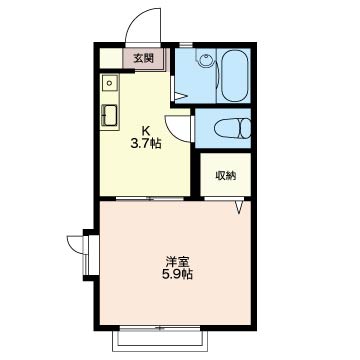 カツミハイツ 203号-16
