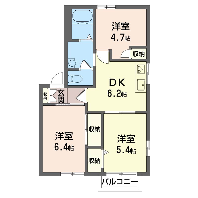 ヒルサイド三田Ｂ 203号-16
