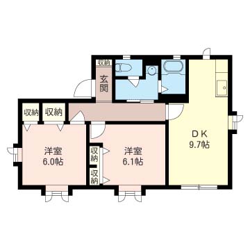 ヴィーブル桜台Ⅱ101-2