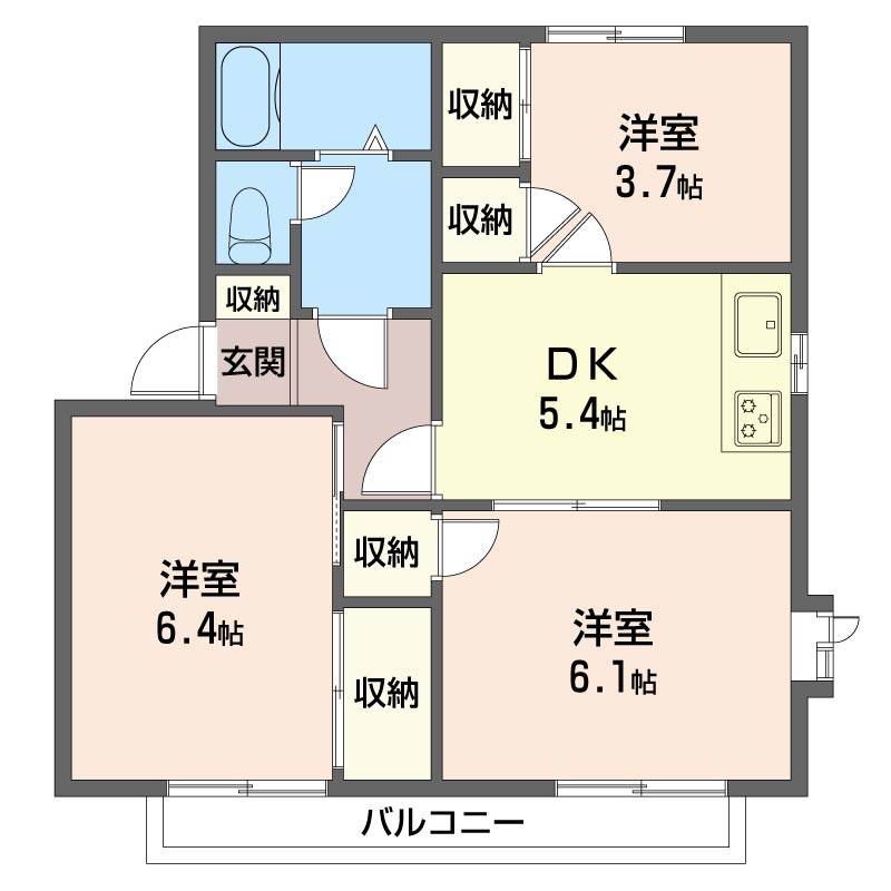 グリーンヒルねぎし 201号-14