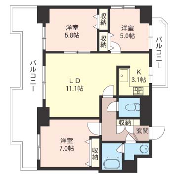 エスティメゾン川崎Ⅱ 1205号-16