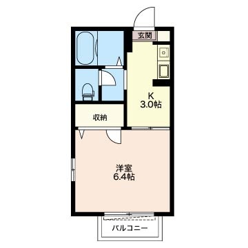 シャトー中沼 201号-13