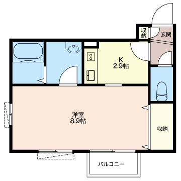 ドメーヌＭ 202号-16