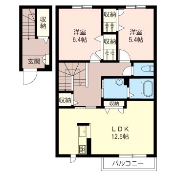 コ-ポプルメリアB 202号-15