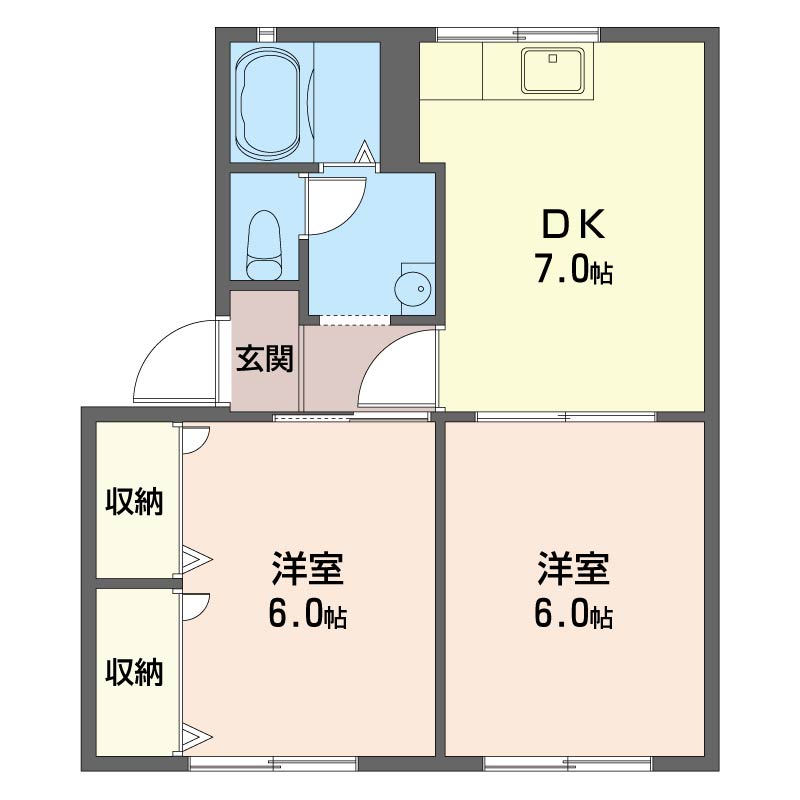 サンハイム下里見Ｃ202-2