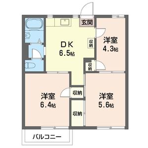 サン　ハイツ　長島 201号室