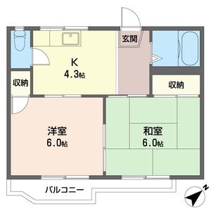 第一　押田　ハイツ 201号-16