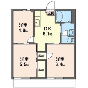 フォーブル　富田　Ｂ 102号-16