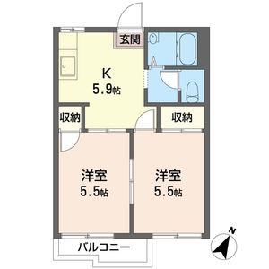 松原　サニー　ハイツ 201号-15