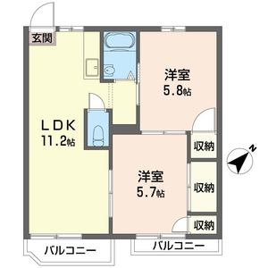 シャルム　３８　Ｂ 201号室